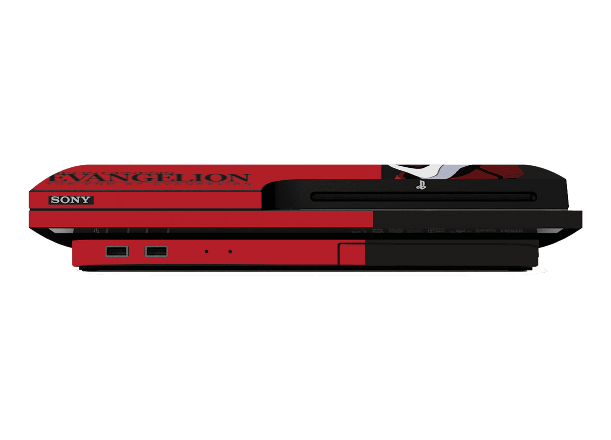 Evangelion eva 02 Skin Playstation 3 Slim Xonebrand