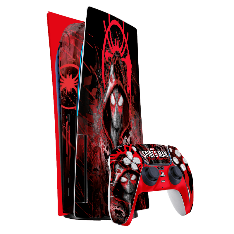 Spider-Man Miles Morales PS5 Fat Console Skin – Premium Vinyl Wrap ...