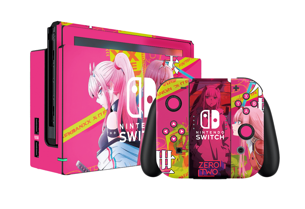 Zero Two Skin Nintendo Switch (2017) Xonebrand
