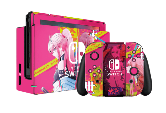 Zero Two Skin Nintendo Switch (2017) Xonebrand
