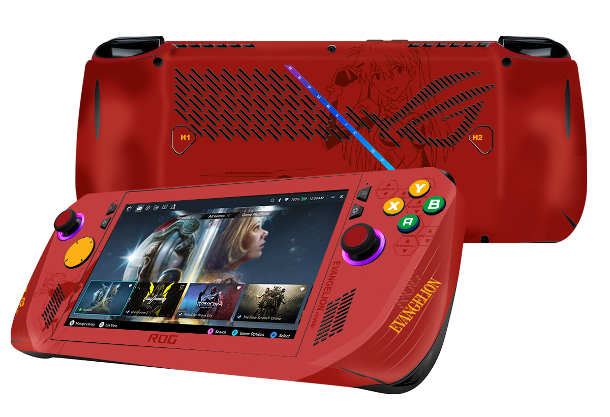 Evangelion Eva-02 Skin Asus Rog Ally X Xonebrand