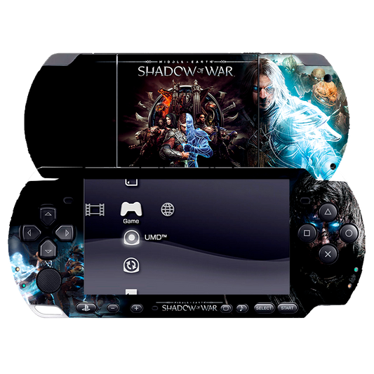 Shadow of War PSP portátil para juegos Bundle Skin