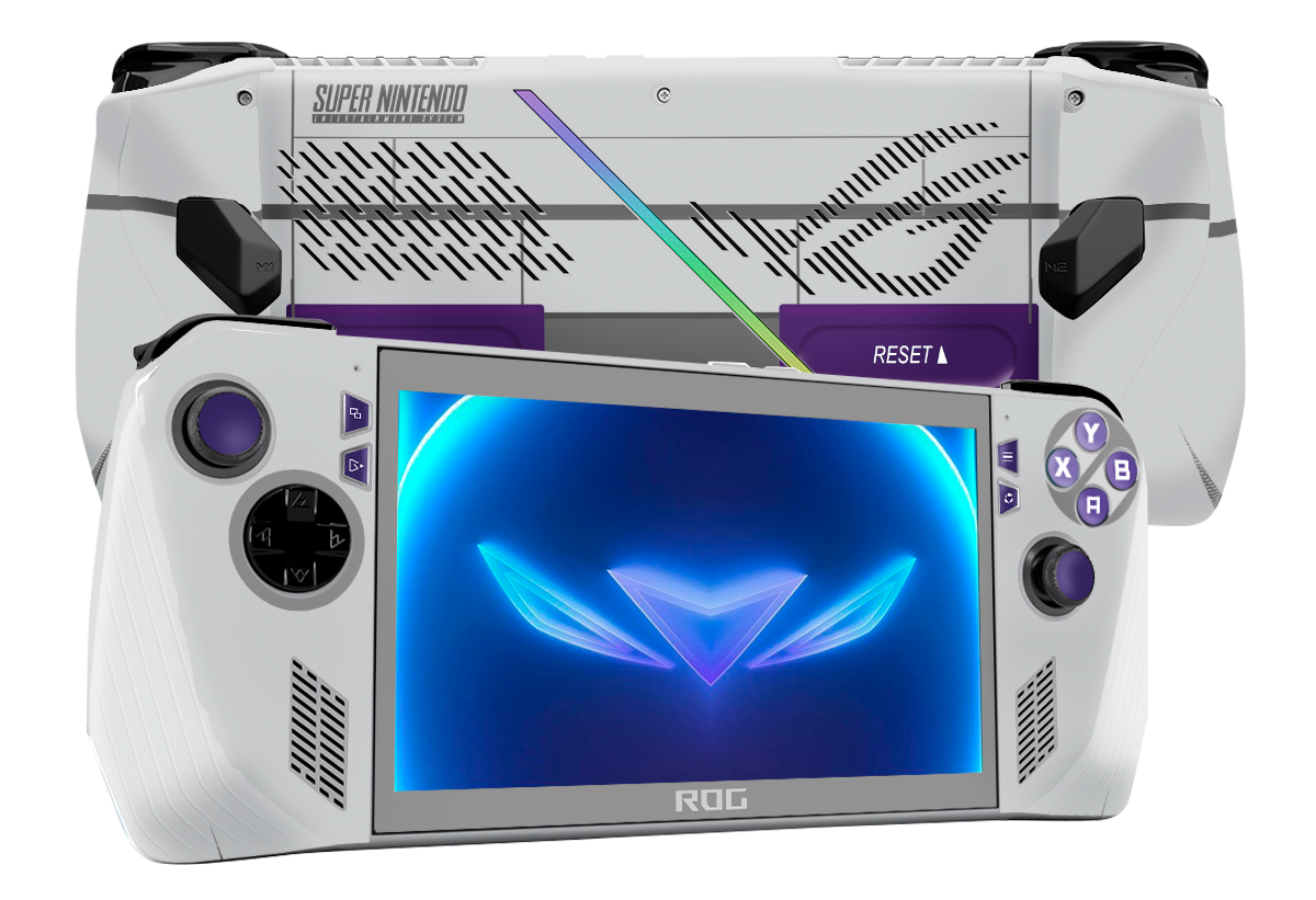 SNES Skin Asus Rog Ally Xonebrand