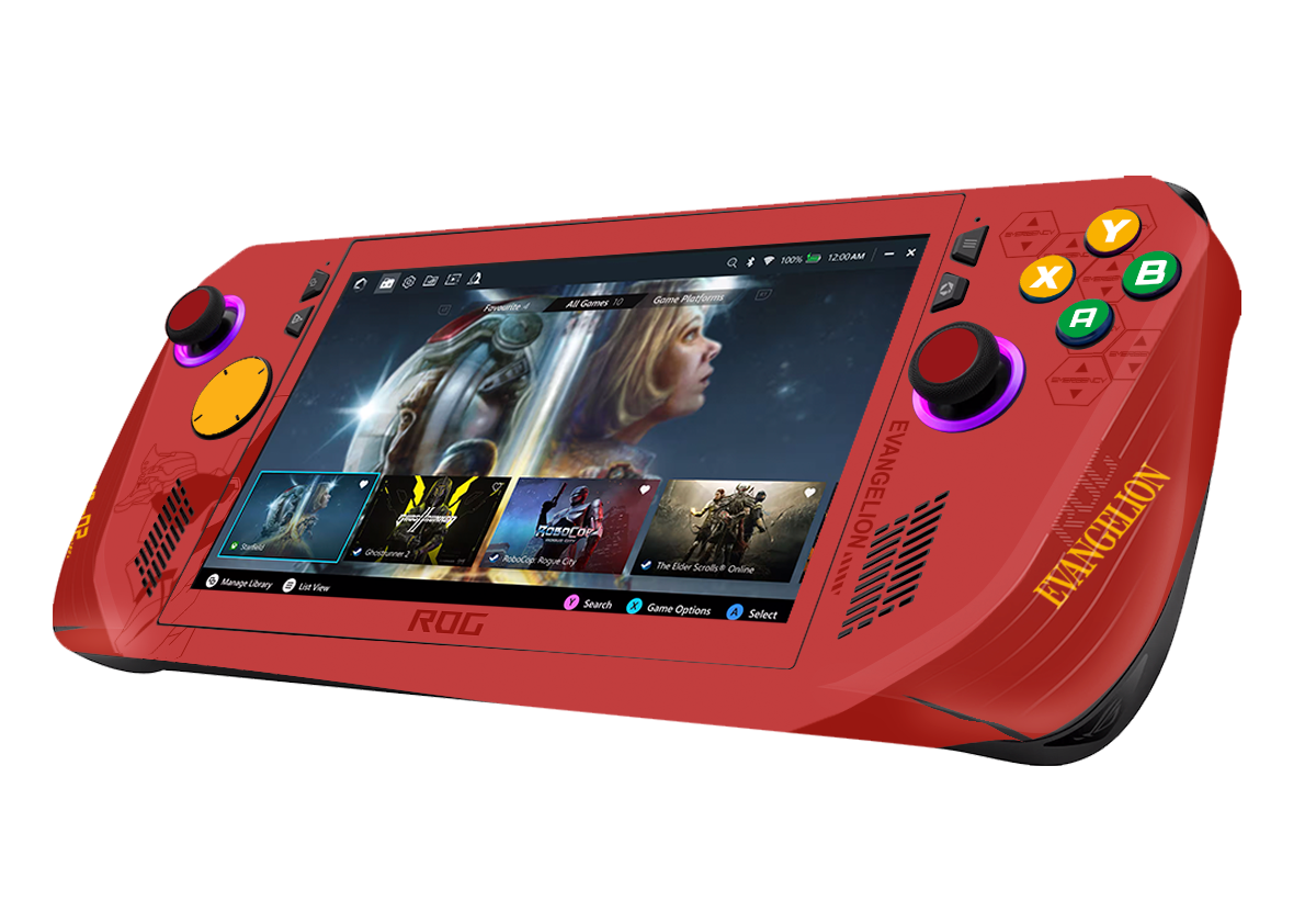 Evangelion Eva-02 Skin Asus Rog Ally X Xonebrand