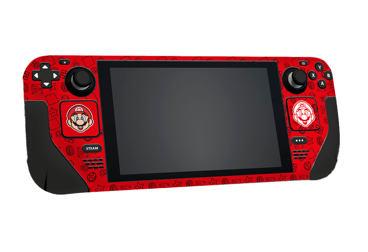 Super Mario Bros Steam Deck Skin Xonebrand