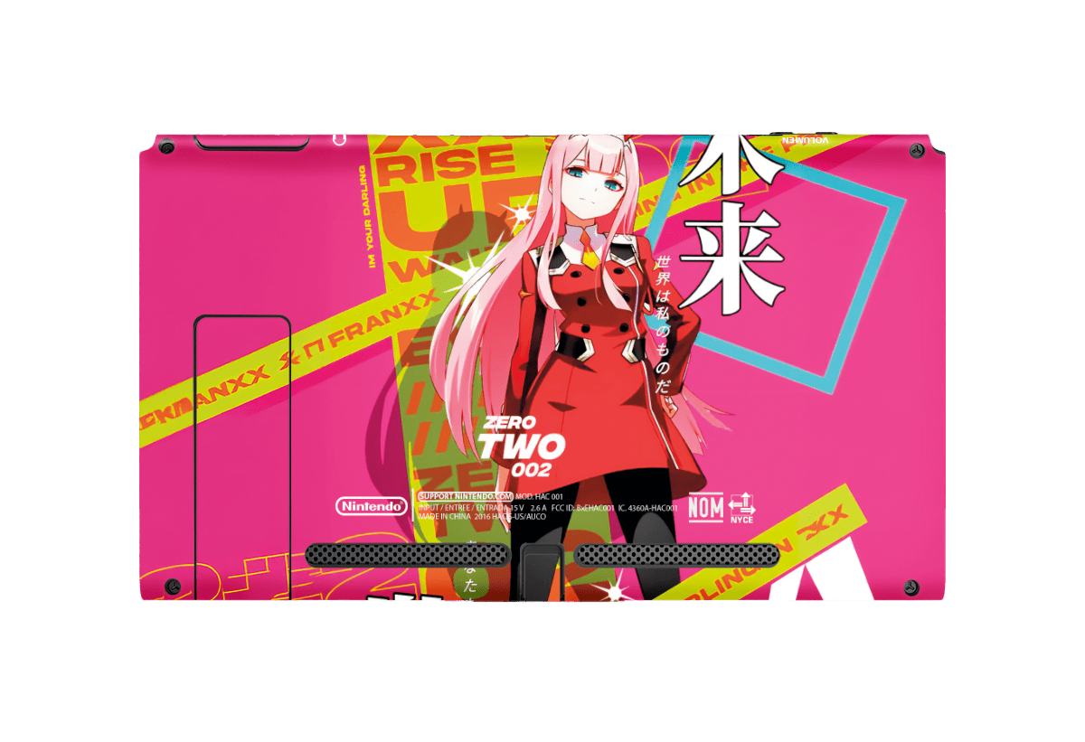 Zero Two Skin Nintendo Switch (2017) Xonebrand