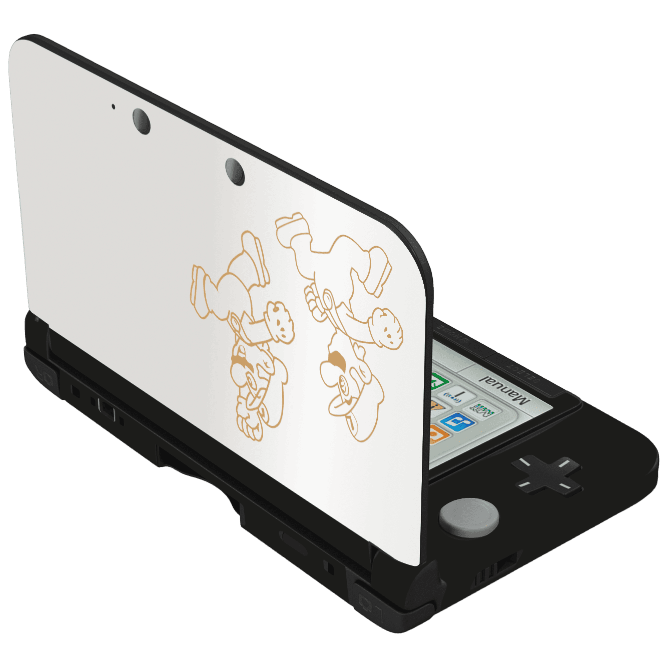 Luigi 30 Aniversario Skin Nintendo 3Ds XL (2012)