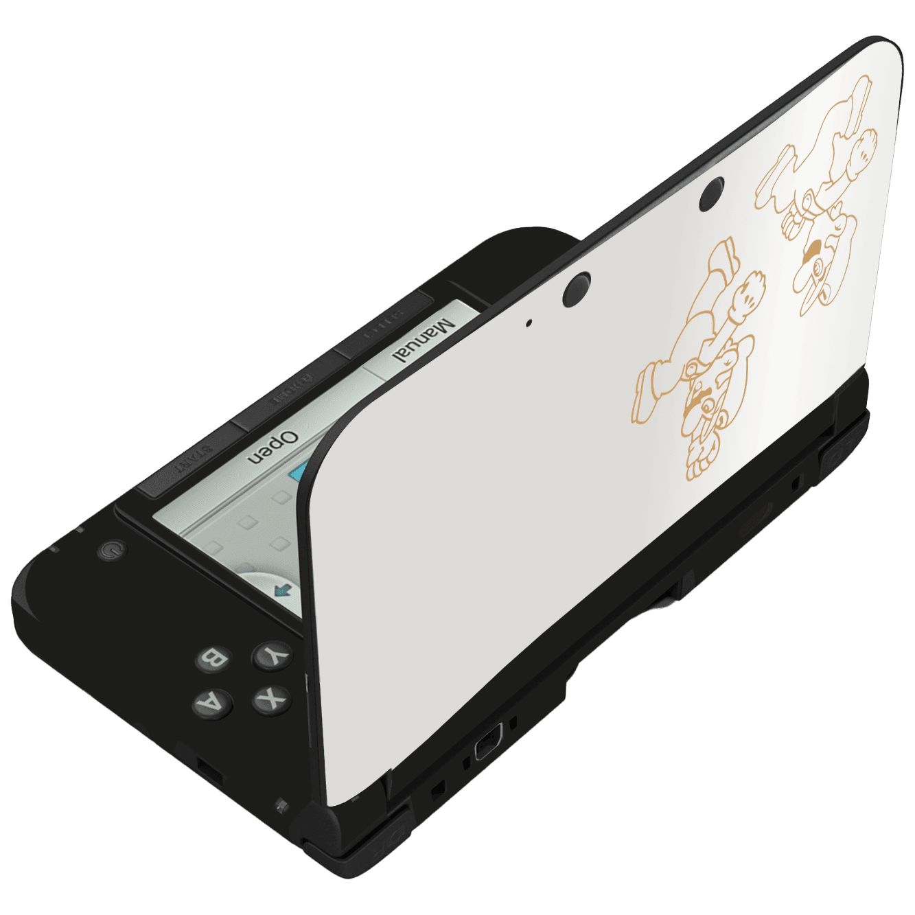 Luigi 30 Aniversario Skin Nintendo 3Ds XL (2012) Xonebrand