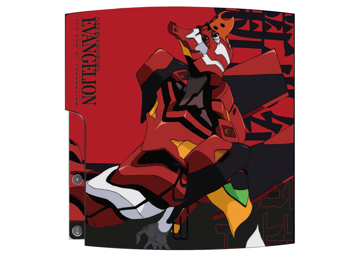 Evangelion eva 02 Skin Playstation 3 Slim Xonebrand