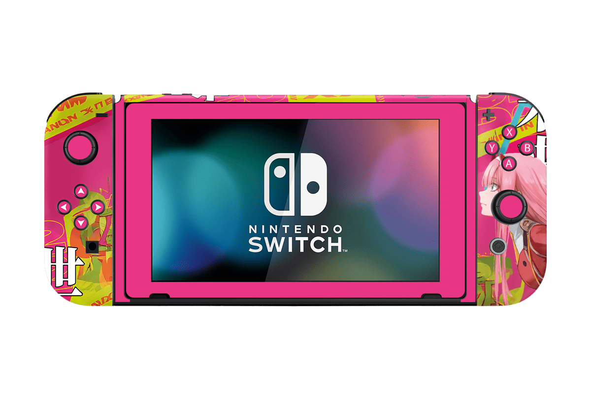 Zero Two Skin Nintendo Switch (2017) Xonebrand