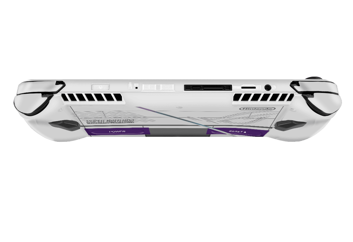 SNES Asus Rog Ally Handheld Gaming Computer Skin