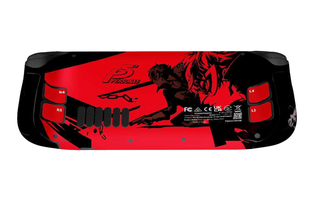 Persona 5 Steam Deck Skin Xonebrand