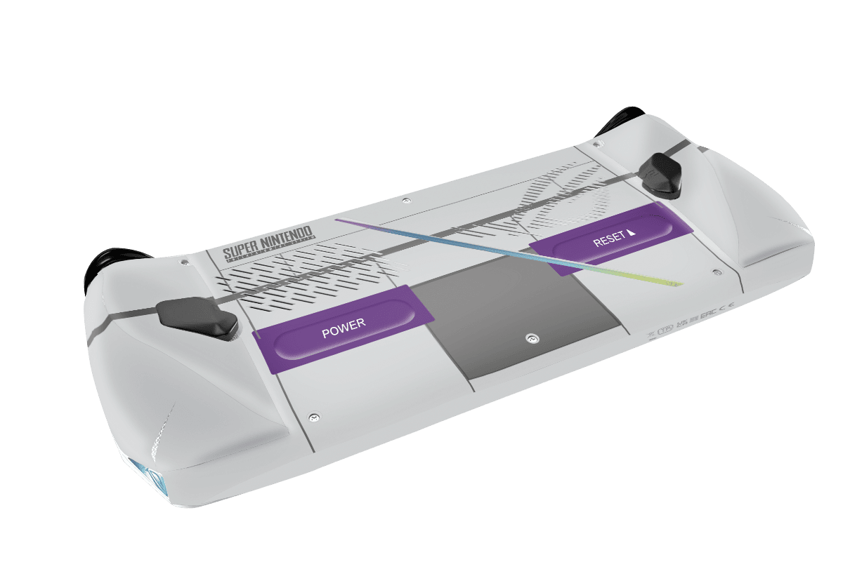 SNES Skin Asus Rog Ally Xonebrand
