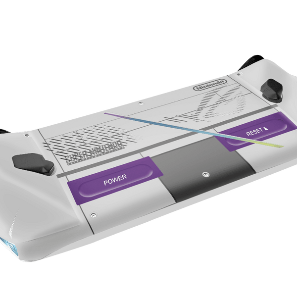 SNES Skin Asus Rog Ally