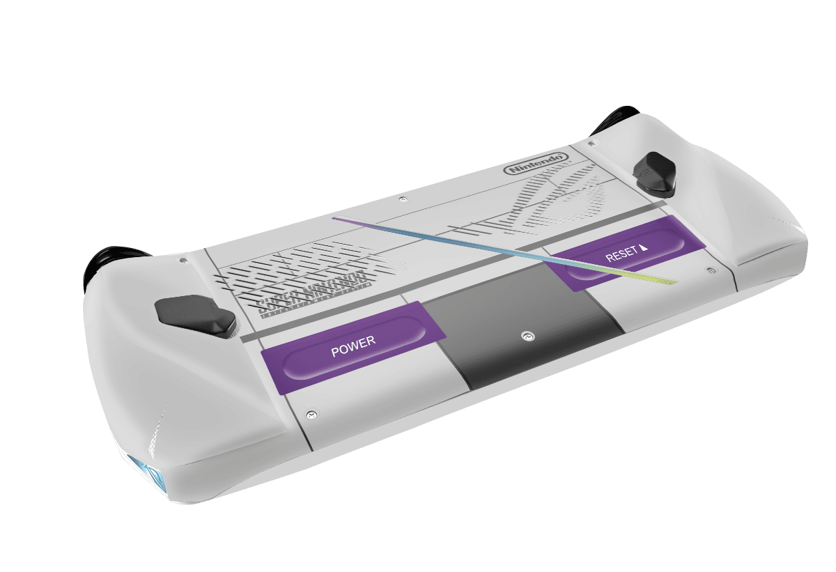 SNES Skin Asus Rog Ally