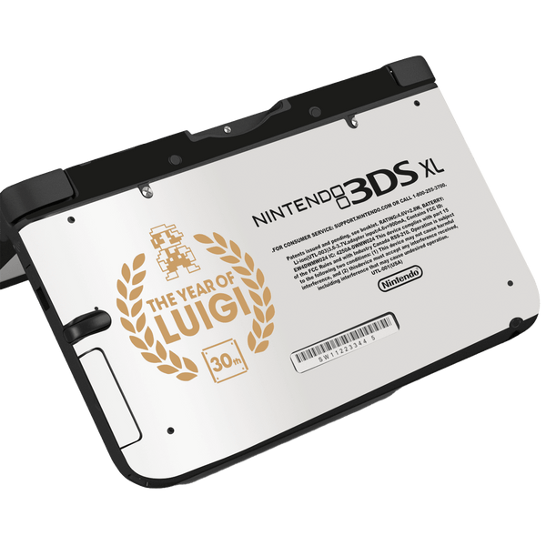 Luigi 30 Aniversario Skin Nintendo 3Ds XL (2012)
