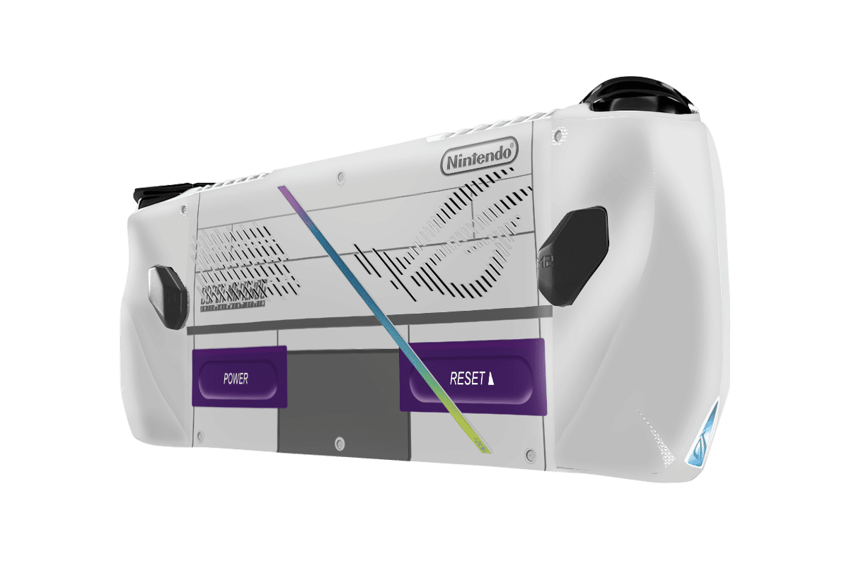 SNES Skin Asus Rog Ally