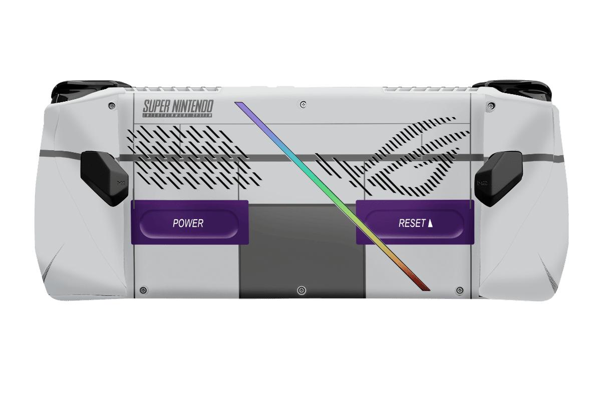 SNES Skin Asus Rog Ally Xonebrand