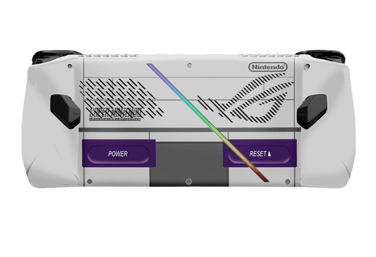 SNES Asus Rog Ally Handheld Gaming Computer Skin