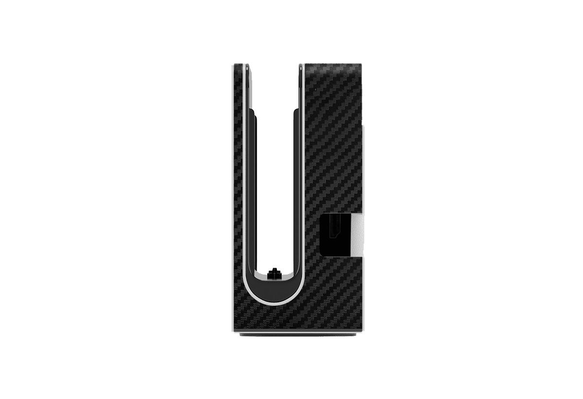 Fibra Carbono Negro Skin Nintendo Switch OLED (2021)