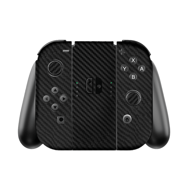 Fibra Carbono Negro Skin Nintendo Switch OLED (2021)