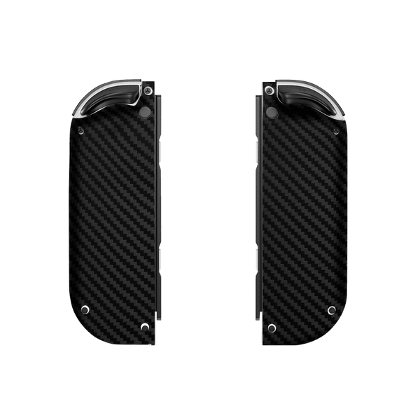 Fibra Carbono Negro Skin Nintendo Switch OLED (2021)