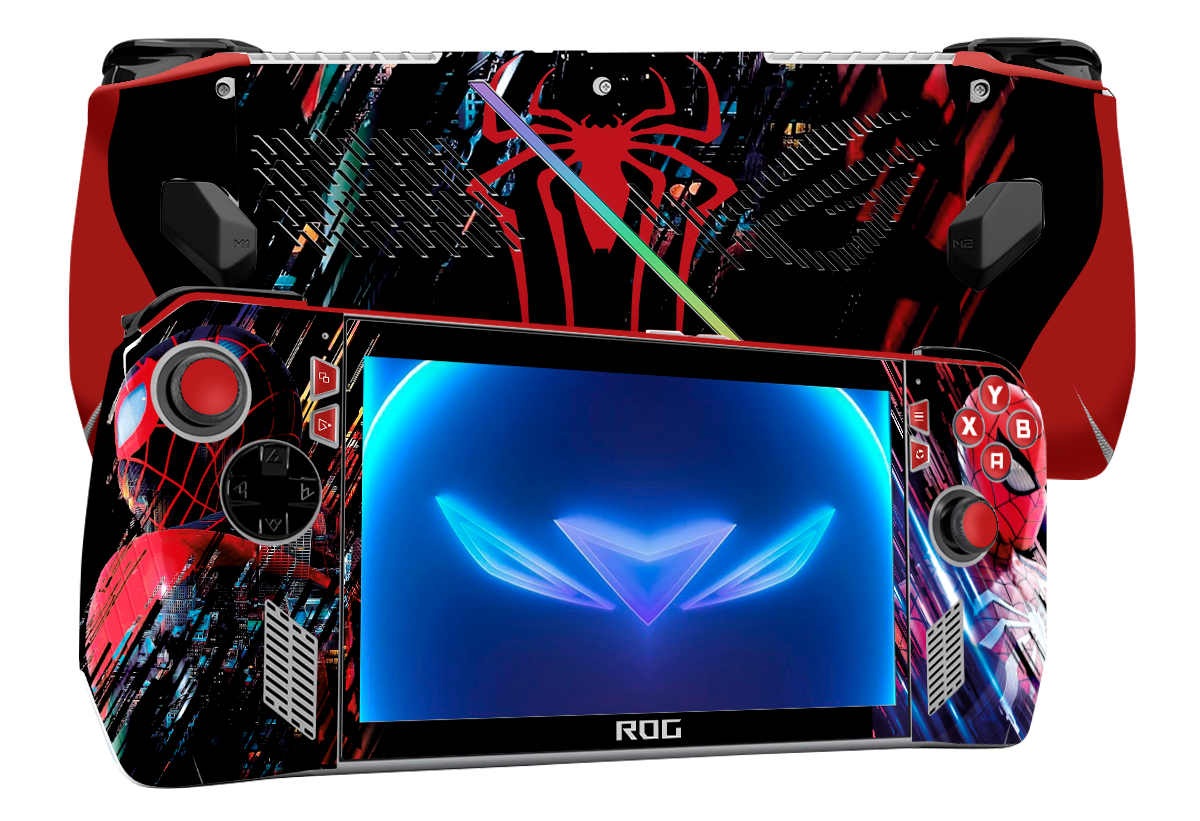 Spiderman Skin Asus Rog Ally Xonebrand