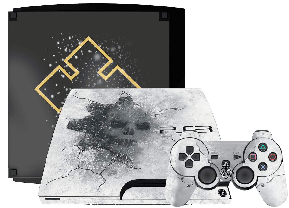 Gears of War Skin Playstation 3 Slim Xonebrand