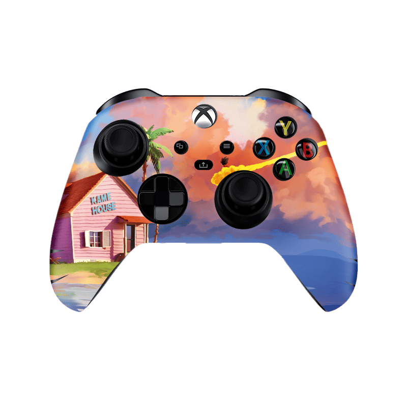 Dragon Ball Kame House Xbox Series X Skin Xonebrand