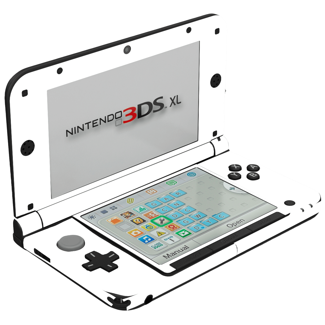 Luigi 30 Aniversario Skin Nintendo 3Ds XL (2012)