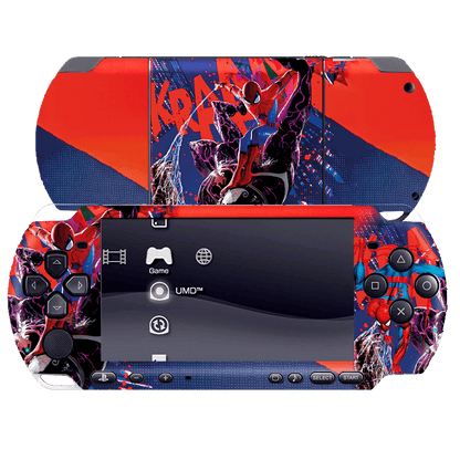 Spiderman vs Venom PSP portátil para juegos Bundle Skin