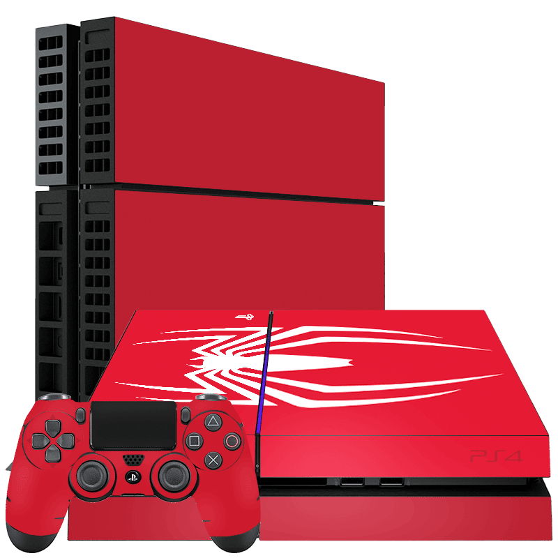Edición Spiderman Skin Playstation 4 Fat Xonebrand