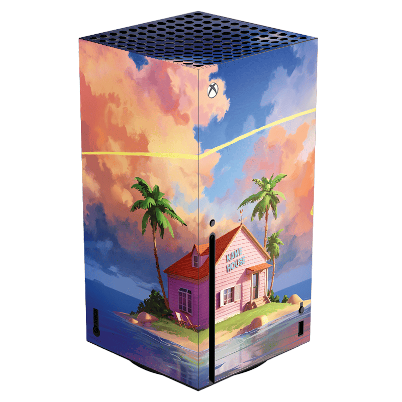 Dragon Ball Kame House Skin Xbox Series X