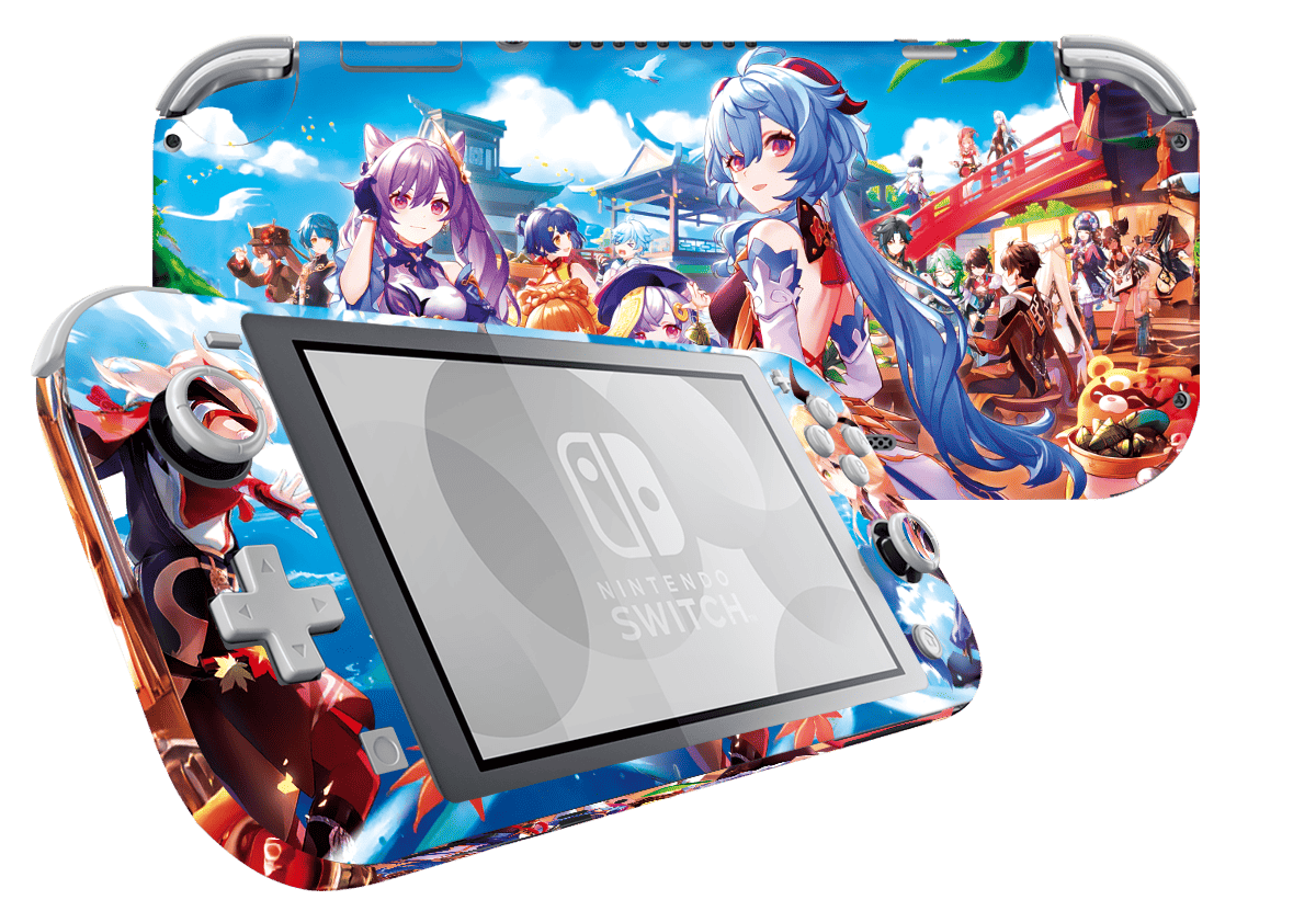 Genshi Impact Nintendo Switch Lite Skin