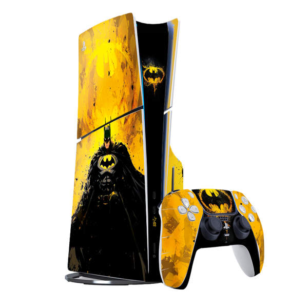 Batman Skin Playstation 5 Slim Xonebrand