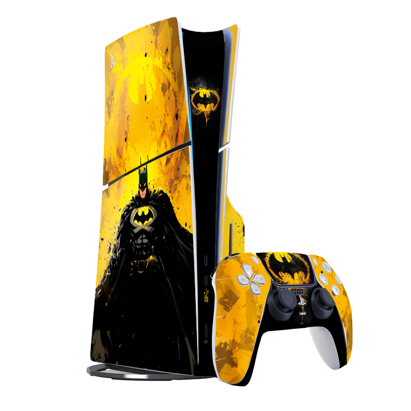 Batman Skin Playstation 5 Slim Xonebrand