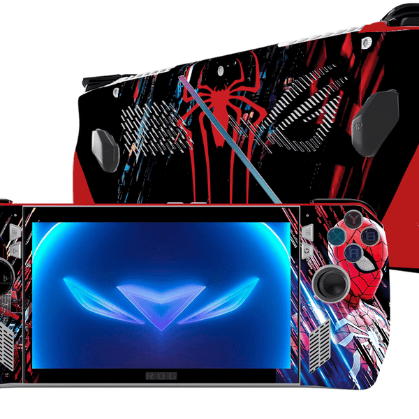 Skin spiderman miles morales para Asus ROG Ally de Xonebrand