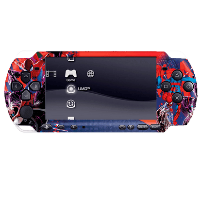 Spiderman vs Venom PSP portátil para juegos Bundle Skin