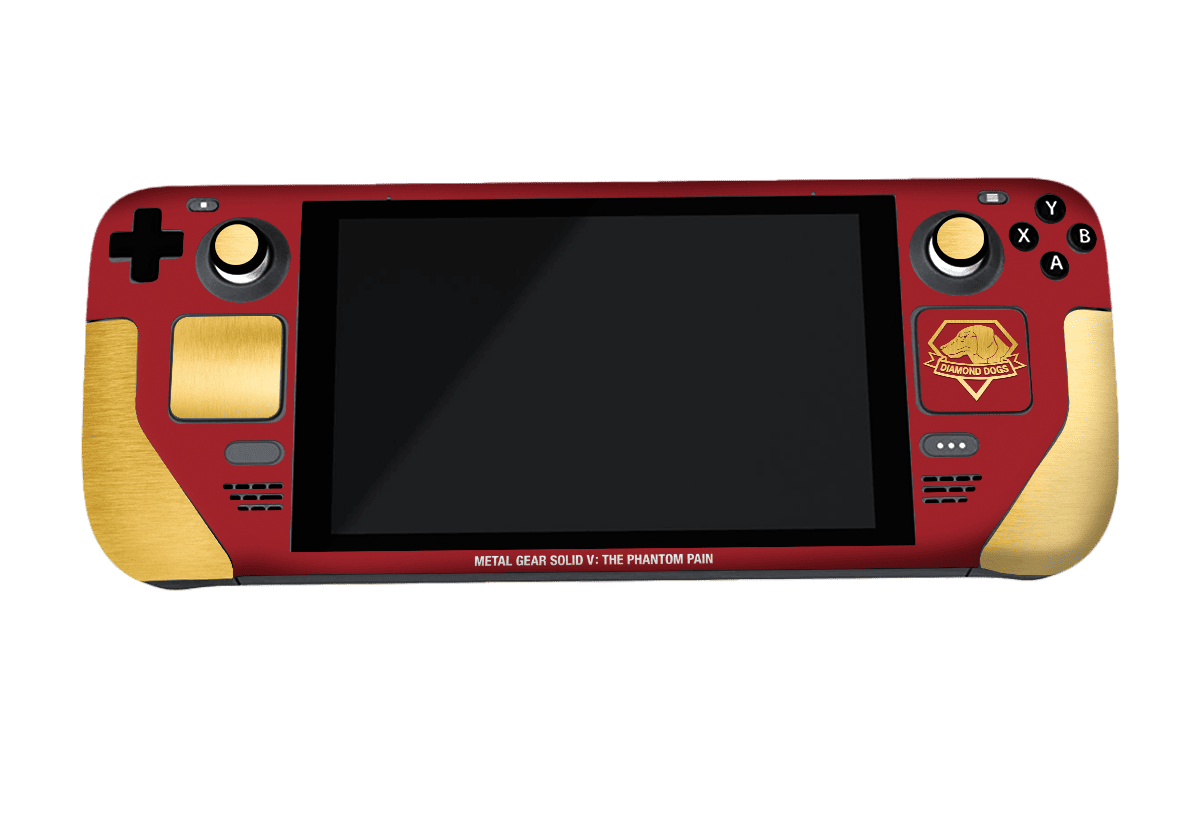 Metal Gear Solid Steam Deck Handheld Gaming Computer Skin