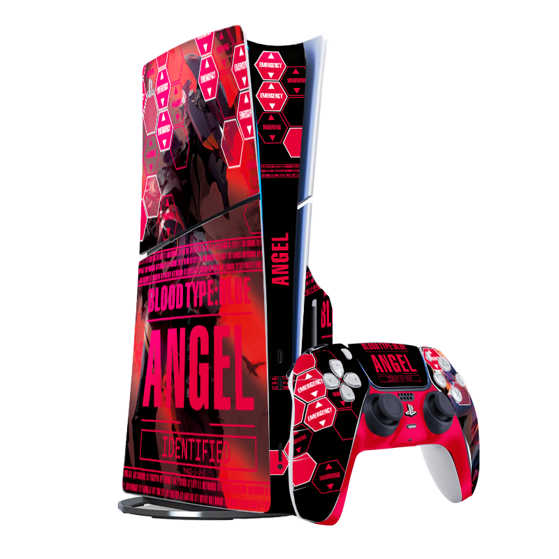 Evangelion eva 02 Skin Playstation 5 Slim