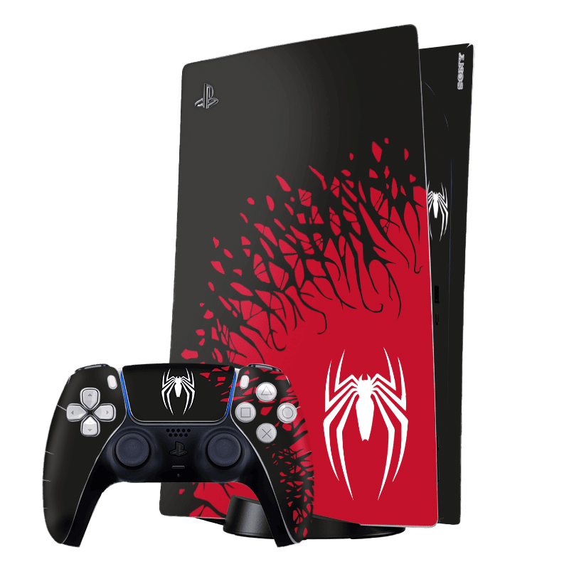 Edición Spiderman 2 Skin Playstation 5 Fat Xonebrand
