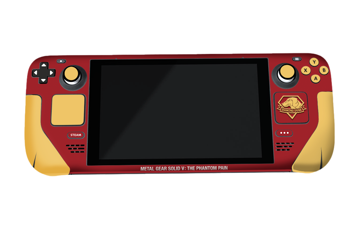 Metal Gear Solid Dinamond Dogs Steam Deck Skin Xonebrand