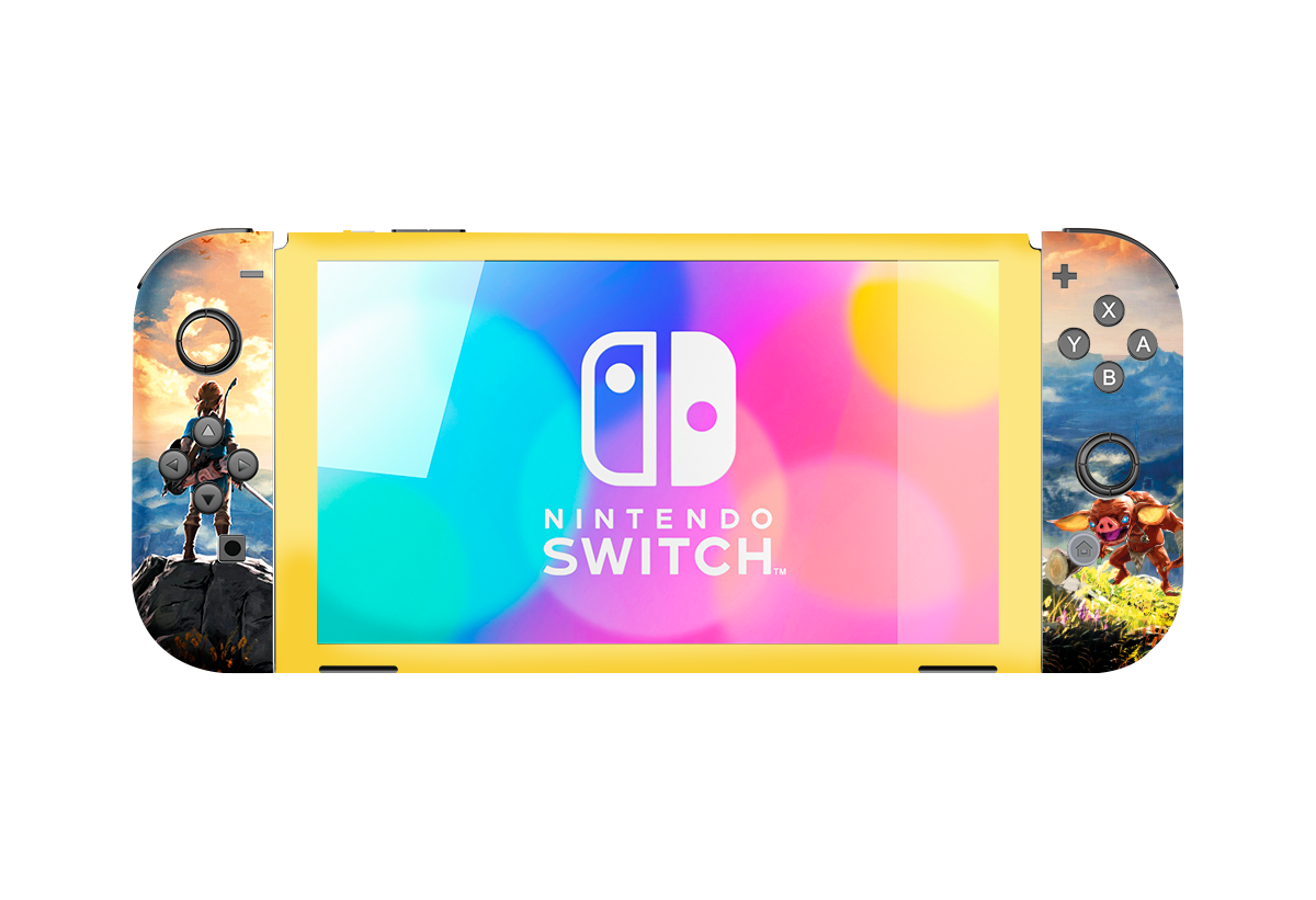 Leyenda de Zelda Skin Nintendo Switch OLED (2021)