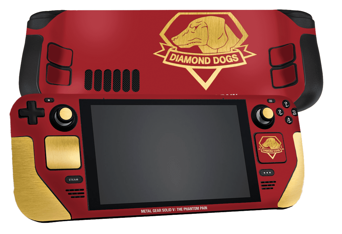 Metal Gear Solid Steam Deck Handheld Gaming Computer Skin