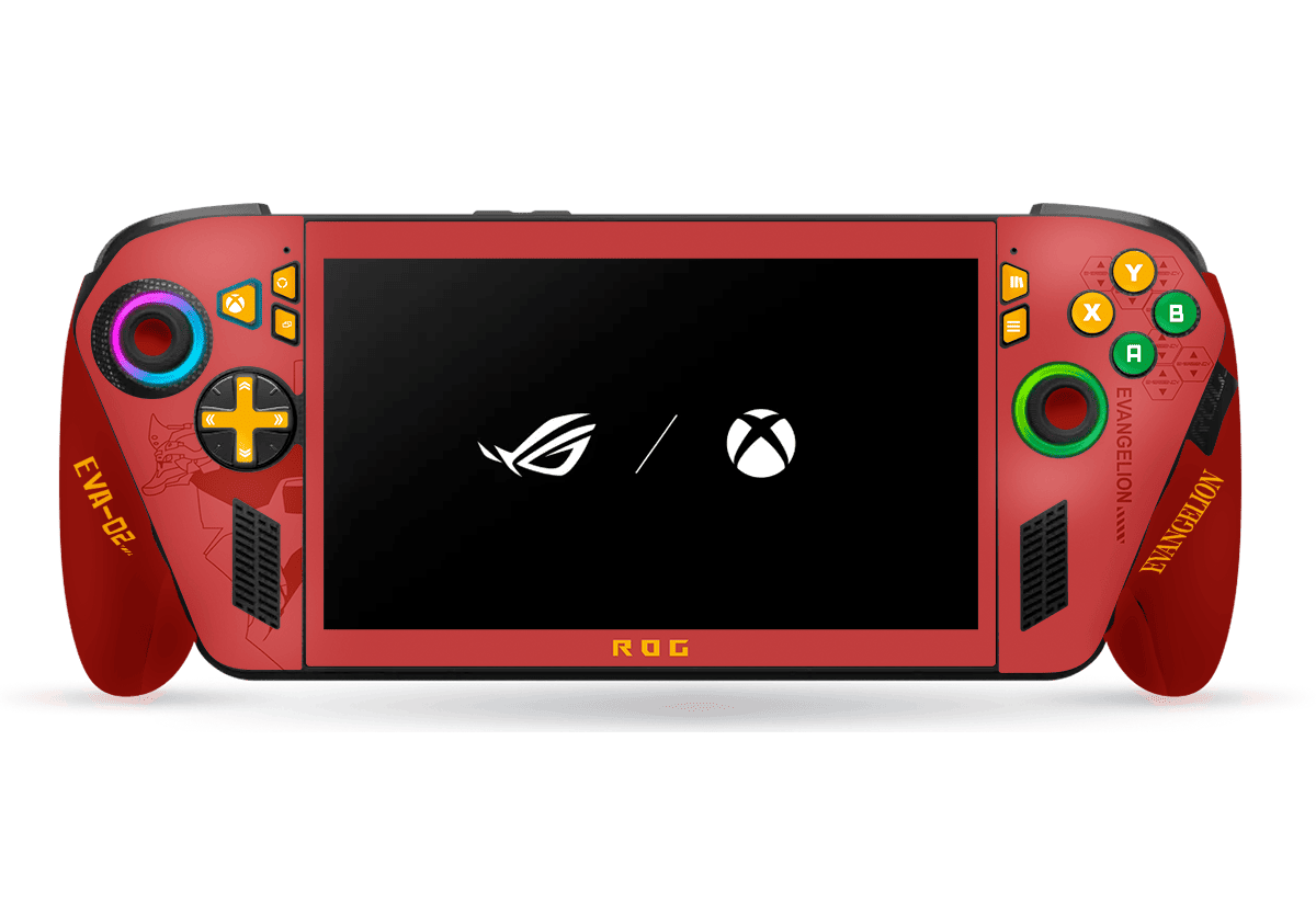 Evangelion Eva 02 Asus ROG Xbox Ally Skin Xonebrand