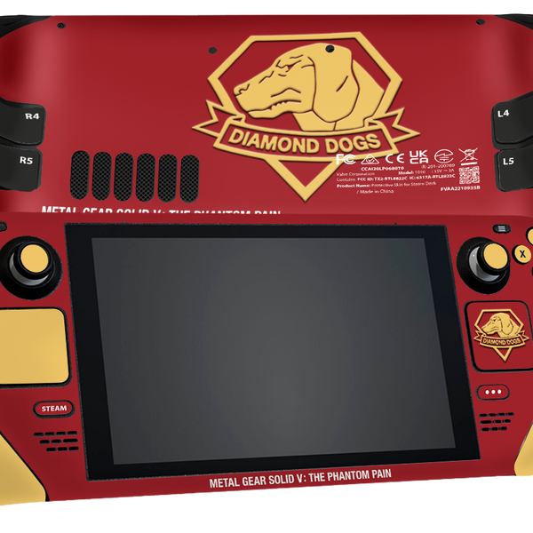 Metal Gear Solid Dinamond Dogs Steam Deck Skin Xonebrand