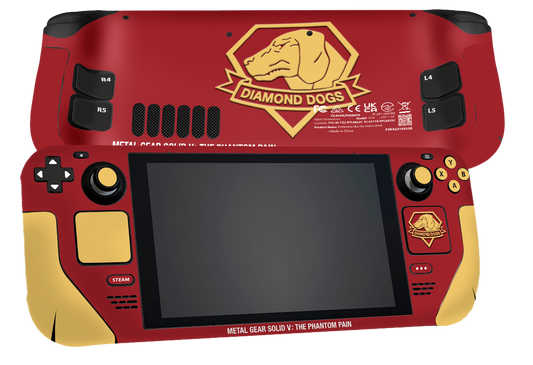 Metal Gear Solid Dinamond Dogs Steam Deck Skin Xonebrand