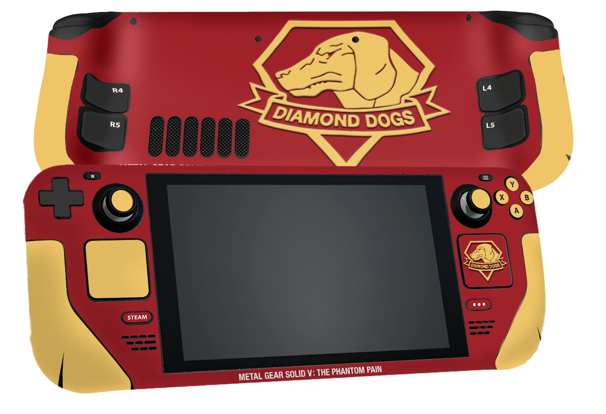 Metal Gear Solid Dinamond Dogs Steam Deck Skin