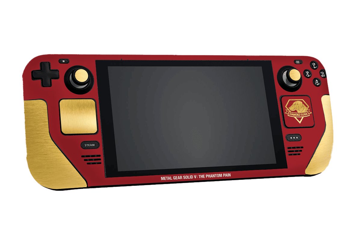 Metal Gear Solid Steam Deck Handheld Gaming Computer Skin