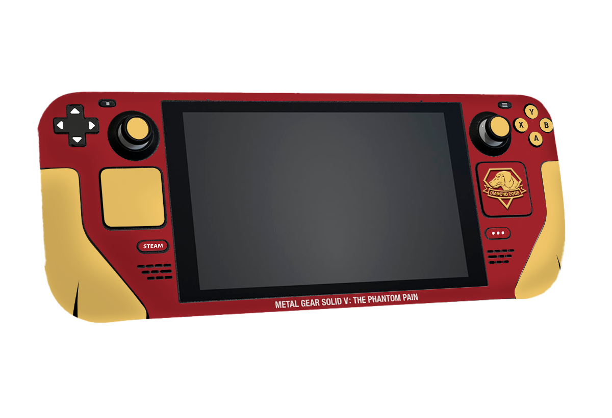 Metal Gear Solid Dinamond Dogs Steam Deck Skin Xonebrand
